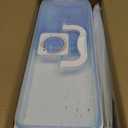 Snackle Box Container: Snack Organizer Divided Serving Tray with Ice-Pack, Portable Double-layer Tray Snackle Box for Food and Drink, Snack Platter for Travel Beach Picnic (White - 10 Tray)