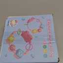 Baby Bilingual Musical Elephant Stuffed Animals Toys,Infant Early Learning Toy with Light-Up Music & Crinkle,Tummy Time Toys for 0 3 6 9 12+ Months for Baby Boy Girl Gift,Pink