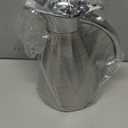 34 oz Food-grade Stainless Steel Thermal Carafe/Double Walled Vacuum Insulated Coffee Pot with Press Button Top, 12+ Hrs Heat&Cold Retention for Coffee,Tea,Beverage etc (1.0L)