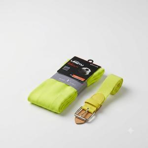Lingtu Yellow Socks And Belt 