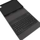 Keyboard Case for iPad (A16) 11th/10th Generation (2025/2022), Detachable Wireless Keyboard, Stand Folio Keyboard Cover with Pencil Holder, Thin & Light (Black)
