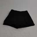 Floerns Women's Casual High Waist Skinny Shorts with Pocket (X-Small, Black Solid)