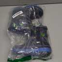 DREAM PAIRS Boys Girls Snow Boots Water-Resistant Outdoor Sport Warm Cozy Anti-Slip Cute Ankle Winter Shoes for Toddler/ Little/ Big Kid, Size 10 Toddler, Black/ Neon/ Green, DUCKO