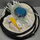 Playpen for Dogs, 44"*44"*24" Large Foldable Pet Play Pens Indoor Outdoor Exercise Pen with Carrying Case Food Bowl for Cat Puppy Rabbit