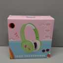 Kids Headphones, Over Ear Bluetooth 5.4 Wireless with Mic Safe Volume Limited Foldable