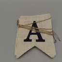 Matwsec Burlap Happy Birthday Banner, Reusable Happy Birthday Sign, Birth Decoration for Men Women Girl Boy Rustic Celebration Party Backdrops