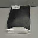 J.VER Men's Dress Shirts Solid Long Sleeve Stretch Wrinkle-Free Formal Shirt Business Casual Button Down Shirts (Large, Black)