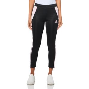adidas Girls Tiro 24 Training Pants (Small, Black/Clear Pink)