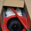 O-Cedar Easywring Microfiber Spin Mop & Bucket Floor Cleaning System with 1 Extra Refill,Red / Gray