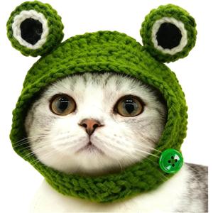 Cute Cat Hat Costume Suitable for 5 to16 lbs - Hats for Cats Head Circumference 11" or Less Kitten Outfits pet Photography Outfits