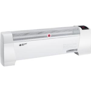 Electric Baseboard Heater, 1500W Convection Heater with Adjustable thermostat and Overheat Protection, Slient Operation Heater for indoor use, White Digital