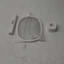 YISSVIC Electric Fly Swatter Foldable Bug Zapper Racket 2 in 1 Mosquito Killer with Purple Attractant Light Rechargeable 1800mAh for Indoor Home Backyard Patio Camping (White)