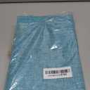 PIGCHCY Placemats,Washable Durable Vinyl Woven Table Mats,Elegant Heat Resistant Placemats for Dining Table Set of 6 (18 x 12 inches, Turquoise)