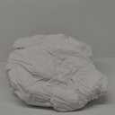 DWR Luxury King Down Feather Fibers Comforter, Ultra-Soft Cotton Blend Fabric, Medium Weight for All Season Hotel Style Fluffy Duvet Insert with Ties (106x90 Inches, White)