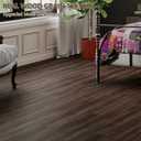 Peel and Stick Floor Tile, Luxury Vinyl Plank Flooring 36-Pack 54 Sq.ft, Real Wood Look Self-Adhesive Vinyl Floor Tiles, Easy DIY for Kitchen, Bedroom and Living Room, Brown