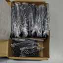 12 Pack Black Exterior Door Hinges 4 Inch Matte Black Door Hinges 4 Inch Black Hinges for Doors Rounded Edge 5/8" Radius Corners Door Hardware Security Commercial Grade Door Hinge 4"x 4" JIW