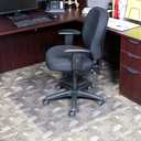 Dimex Office Chair Mat for Low Pile Carpet with Lip, 36" x 48", Clear