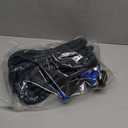 Flexi Hose Expandable Garden Hose with 8 Function Nozzle, 75FT - Lightweight Retractable Garden Hose, Water Hose - No-Kink Flexibility, 3/4 Inch Solid Brass Fittings and Double Latex Core