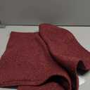 JUSPURBET 16x24 Throw Pillow Covers Set of 2 Decorative Pillow Covers for Couch Sofa Bed Cozy Boucle Textured Lumbar Cushion Covers Cases with Invisible Zipper for Living Room Home Decor,Burgundy