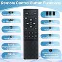 Replacement Remote Control for Ceiling Fan with Lights, Compatible with ADH-CFL02 CFL04 CFL05 CFL06 CF07 CF08 CFL09 CFL10 CFL11 CFL12, Remote Only