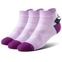 BRISIRA Coolmax Bamboo Viscose Women Compression Running Ankle Socks No Show Athletic Wicking Thick Cushioned Arch Support