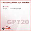 EPAuto GP720 (CA10720) Engine Air Filter Replacement for Honda Insight (2010-2014), Up to 12,000 Miles or 12 Months Protection