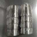 Mimorou 8 Pack Stainless Steel Insulated Cup 5.9 oz Metal Tumbler Double Wall Vacuum Water Glasses Camping Reusable Mugs BBQ Home Office Party Coffee(Silver)