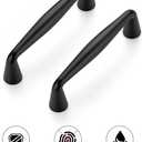 Ravinte 10 Pack 3 Inch Matte Black Kitchen Cabinet Handles Solid Zinc Alloy Cabinet Pulls Cupboard Hardware Drawer Handles