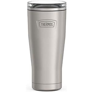 THERMOS ICON SERIES, Stainless Steel Cold Tumbler, 24 Ounce, Matte Stainless Steel
