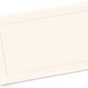 Cream Dignity Embossed 38lb Cover Stock Folded Place Cards, Micro-Perforated, 2" x 3 1/2", 100/pack, Laser and Inkjet Compatible