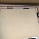 MCS Canvas Float Frames 16x20 Frame, Walnut Woodgrain for Finished Canvases, Vertical & Horizontal Wall Hanging Large with Adhesive for Canvas Paintings (1-Pack), 16x20 without Mat
