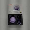 Ows Hanging Earphones 5.4 Bluetooth , Air Conduction Wireless Bluetooth Earphone, Bluetooth BT 5.4 Low Latency, Open Ear Headphones IPX5 Waterproof and Noise Reducing Touch Sports Earphones Purple