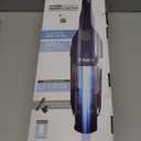 Shark Cyclone PET Handheld Vacuum with 8" Crevice Tool, HyperVelocity Suction, Navy Blue/Grey, CH701