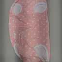 Dog Diapers Suit Period Onesie for Female Dog Sanitary Panties Male Doggy Heat Diapers Cover Fit for Small Medium Dogs Pink Dots/S