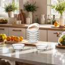 Farielyn-X 3.5in 4oz Small Glass Bowls, Mini Glass Containers, Ramekins, Prep, Pinch Bowl, Stackable Condiment Containers, for Prep, Dips, Nuts, Snacks, Candy Meal Prep Bowls, Dessert Bowls