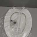 Bemis 170 Durable Plastic Toilet Seat, Elongated, White