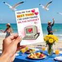 5 x Valentines Day Card for Husband, Funny & Romantic Anniversary Card for Men or Women, I Love You Card gift for Him,Her, Boyfriend or Girlfriend, Double-Sided (03)