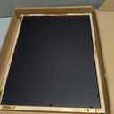 ArtXO 12x16 Gold Picture Frame, Bamboo Style Carved Wood Wall Decor