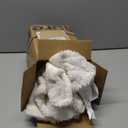 Bedsure GentleSoft Sherpa Fleece Throw Blanket for Couch - Thick and Warm Throw for Women and Men, Soft Fuzzy Plush Blanket for Winter, Cream, 50x60 Inches