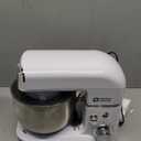 Kitchen in the box Stand Mixer,3.2Qt Mini Electric Food Mixer,6 Speeds Portable Lightweight Kitchen Mixer for Daily Use with Egg Whisk,Dough Hook,Flat Beater (White)