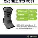 Benmarck Achilles Tendon Support Brace, Plantar Fasciitis Sock, Ankle Compression Sleeve For Running, Tendonitis and Flat Feet Relief