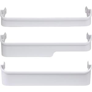 240338001 (TOP) 240337901 (MIDDLE) and 240338101 (BOTTOM) Door Shelf Bin racks Compatible with Frigidaire or Kenmore Refrigerator, White