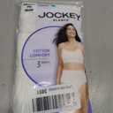 Jockey Women's 100% Cotton Elance Brief - 3 Pack/ L