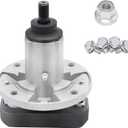 42" Lawn Mower Deck Spindle Rebuild Kit with Belt, Fit for John Deere L100 L108 L110 L111 L118 GY20995, Includes 2 Spindles GY20050 GY20785, 104" Deck Belt GX20072 GY20570