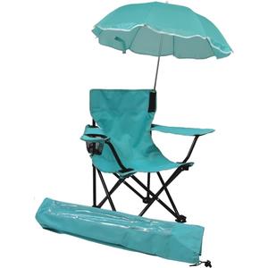 Beach Baby All-Season Umbrella Chair with Matching Shoulder Bag Aqua
