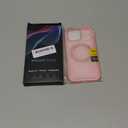 IYH 360 Rotatable Magnetic Case for iPhone 17 Pro Max, Military-Grade Shockproof Phone Cover with Matte Translucent Back(Pink)