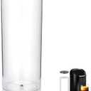 Water Tank Reservoir Replacement Suitable for Krups Vertuo Plus Coffee MachineBlack CoverFood Grade Materials, 60oz