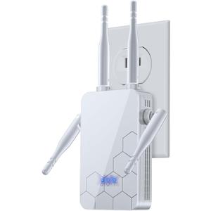 2026 WiFi Extender Internet Booster, Repeater Wireless Routers Amplifier, Mesh Wi-Fi 80% Faster | Broader Than Ever, Support More Network Devices at Home