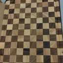 Cutting Boards for Kitchen, Checkered Cutting Board Upgraded, Acacia Wood Chopping Board with Juice Grooves & Handles, Large Butcher Block Serving Tray with Gift Box, 16.5" x 11.6" x 0.8"