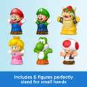 Fisher-Price Little People Toddler Toy My Mario 6-Piece Character Figure Set for Preschool Pretend Play Kids Ages 18+ Months